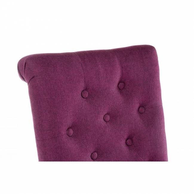Стул AMELIA dark walnut / fabric purple Стул AMELIA dark walnut / fabric purple