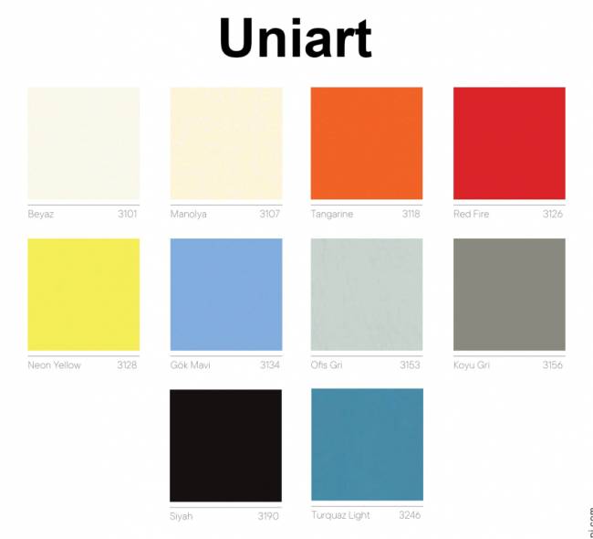 Столешница круглая Werzalit Uniart магнолия Ø700х18 мм