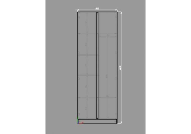Кассий 02 2-х ств графит