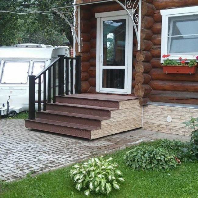 Подступёнок HOLZHOF с тиснением "Кольца дерева", 150*12*4000 мм, слоновая кость