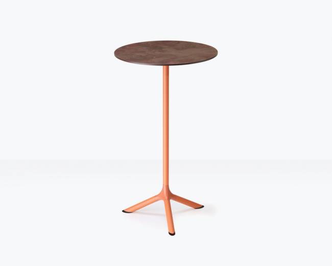 Столешница круглая Compact Laminate для подстолья Nemo, Domino, Tiffany, Cross кортен Ø600х10 мм