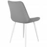 Стул DikLine 226 поворотный B22 GREY, ножки белые