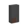 OL-20-15.OS.OS.DT.L / Шкаф 950x550x1520, левый / корпус: оникс серый, фасады: оникс серый / дуб табак