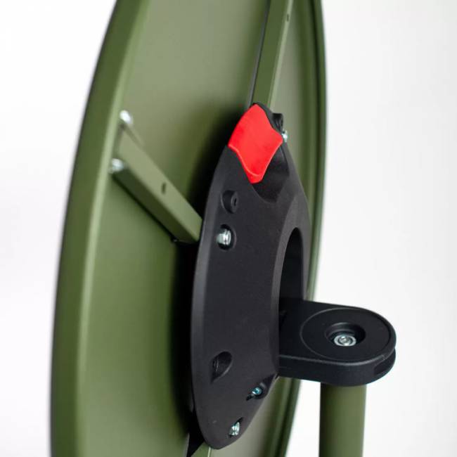 Подстолье металлическое барное складное Tripe Folding антрацит Ø610х1090 мм