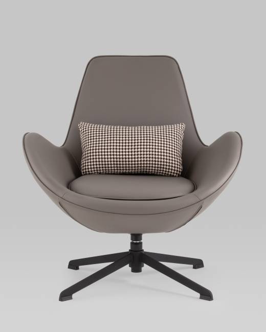 Кресло TopChairs Ostra серый