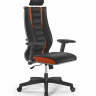 Кресло Sit 10 B2-160D - X2+Extra /Km39/Wm12/D03P/H3mL-2D(M09.B02.G15.W01), черный-оранжевый