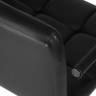 Стул барный DOBRIN KRUGER ARM BLACK, черный