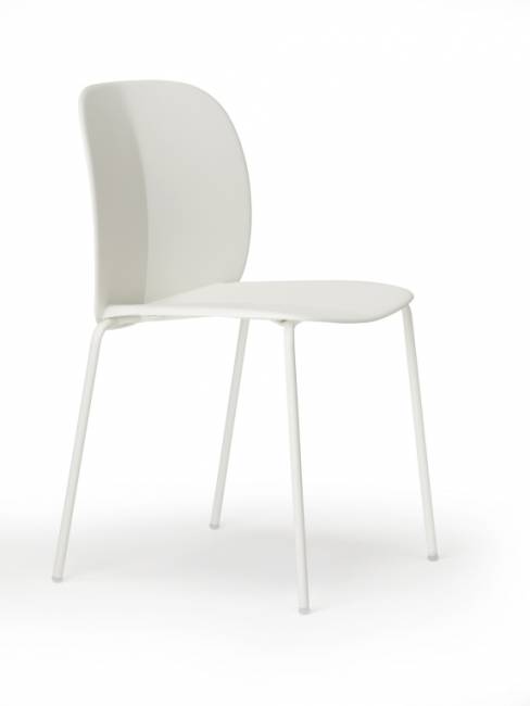 Стул пластиковый Mentha Go Green лен 500х520х800 мм