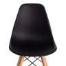 Стул барный Синди Бар Чаир/Cindy Bar Chair (мод.80-1)/2 шт. в упаковке дерево бук/металл/пластик, 50х51х109см, черный 3010/ натуральный (Комплект из 2 шт.) черный дерево бук/металл/пластик