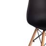 Стул барный Синди Бар Чаир/Cindy Bar Chair (мод.80-1)/2 шт. в упаковке дерево бук/металл/пластик, 50х51х109см, черный 3010/ натуральный (Комплект из 2 шт.) черный дерево бук/металл/пластик