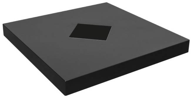 Чехол для базы зонта BDC8080DS графит 890х890х140 мм