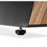 Симмонс 180(260)x90 statuario titan gloss / черный / орех дуб монтана