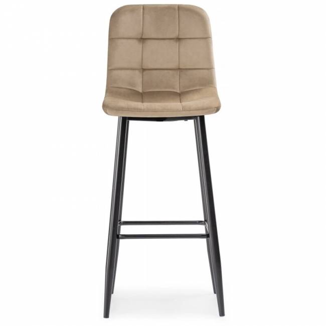 Барный стул Chio dark beige / black