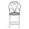Стул Лав Чаир/Love Chair (PL08-11140) стальной сплав, черный, 40х47,5х94см (Комплект из 2 шт.) черный стальной сплав