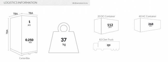 Стол пластиковый раздвижной Atlantic Table 140/210 бежевый 1400-2100х1000х760 мм