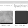 Столешница прямоугольная Piano Laminato 120x80 цемент 1190х790х10 мм