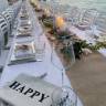 Стул пластиковый Costa Bistrot белый 490х540х830 мм