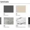 Столешница прямоугольная со скругленными углами Compact Laminate для подстолья Tripe Double тортора 1600х800х12 мм