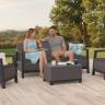Комплект мебели Сканди (Scandi Linea 3 Seater Set ) графит