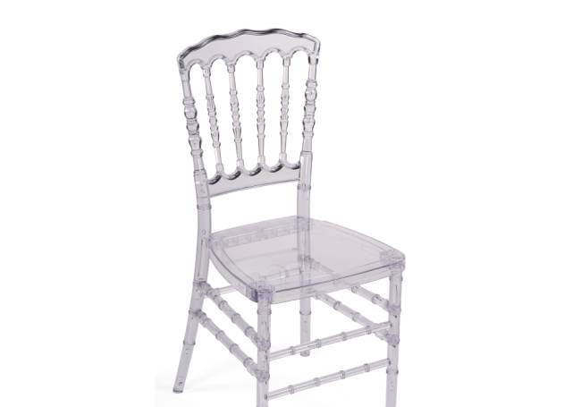 Chiavari 1 clear white