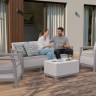 Комплект мебели Сканди (Scandi Linea 3 Seater Set ) пепельно серый