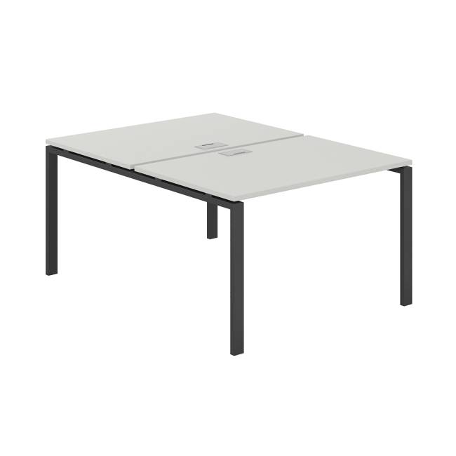 SG.247.SH.63.AN / Рабочая станция 1200х1638х750 / профиль: 60х30 антрацит; столешница: серый бархат