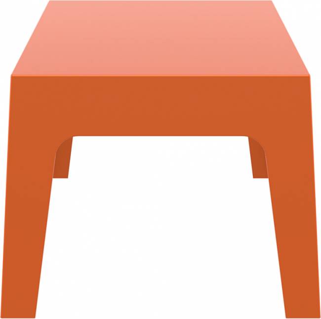Столик пластиковый журнальный Box Table оранжевый 700х500х430 мм