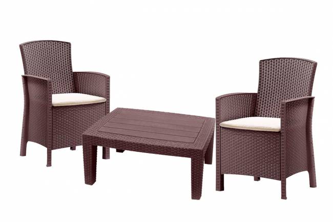 Комплект мебели Росарио Бэлкони Сет / Rosario Balcony Set, цвет коричневый