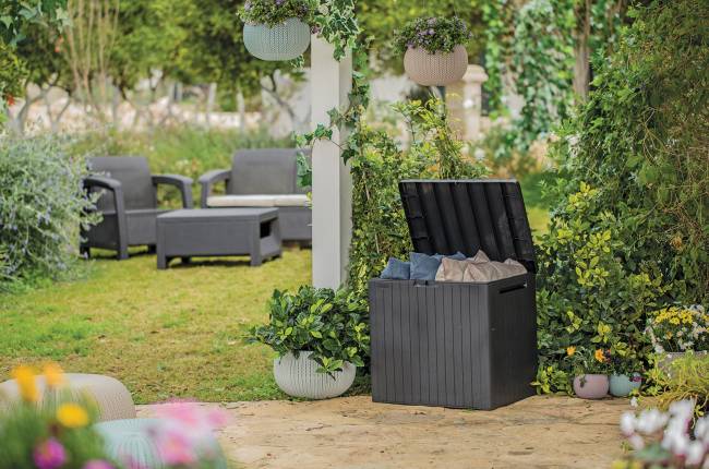 Сундук Сити (CITY STORAGE BOX 113 L) 113л, графит
