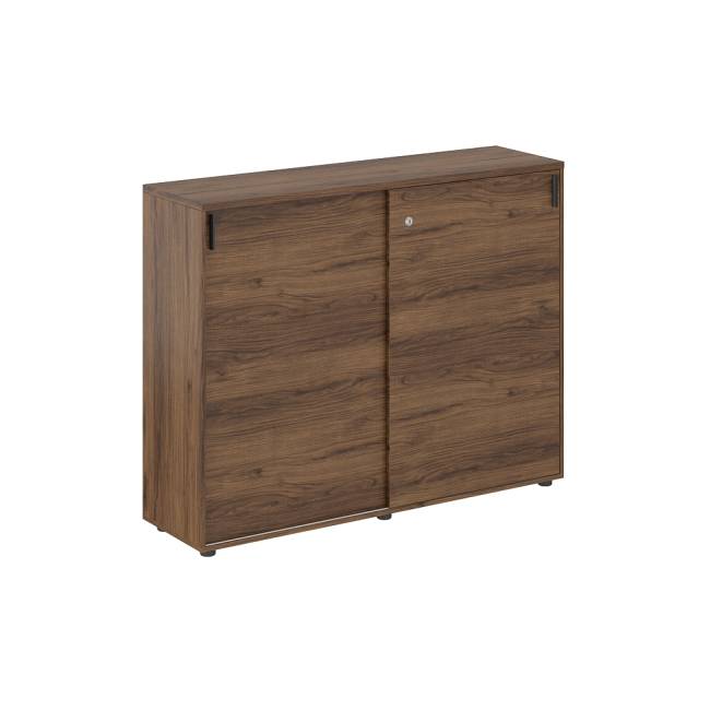 SG.712.DM.DM / Шкаф купе 1438х400х1125 средний, с замком / корпус цвет: дуб модена, двери цвет: дуб модена