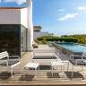 Столик пластиковый журнальный Paris Side Table белый 420х410х400 мм
