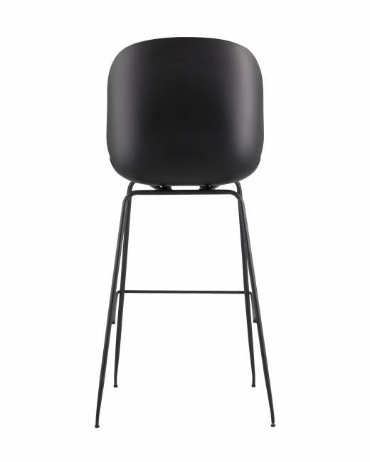 Стул барный Beetle PU со спинкой серый 2 шт