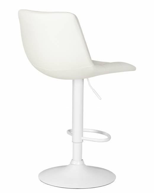 Стул барный DOBRIN TAILOR WHITE, белый PU