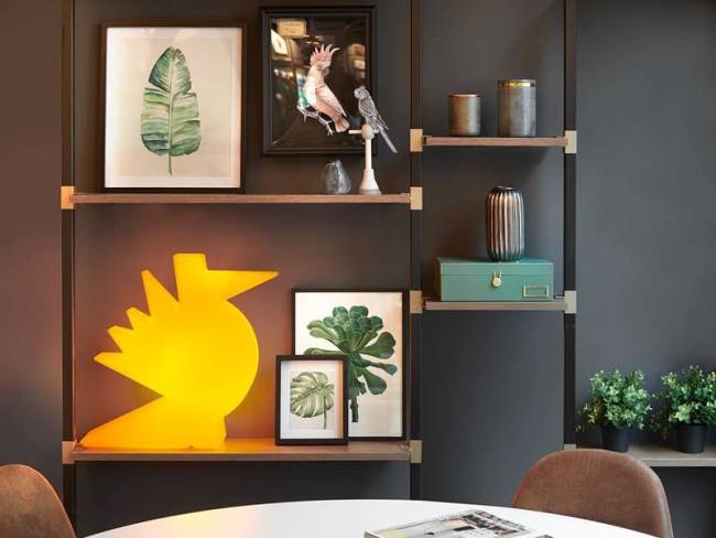 Светильник пластиковый Птица Here Lighting 500х140х500 мм