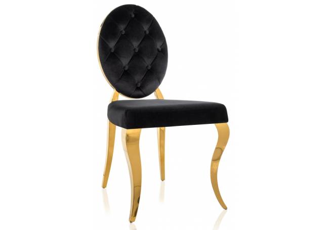 Обеденная группа Вандер black / gold