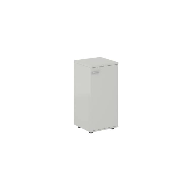 SG.806.SH.SH.R / Шкаф низкий 400х400х825, 1 дв., з.ст HDF, правый / корпус: серый бархат; фасад: серый бархат
