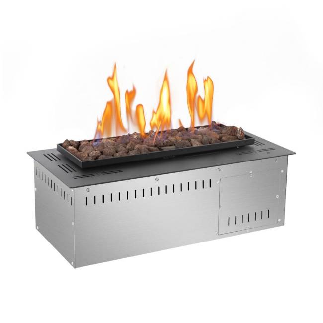 Автоматически биокамин SteelHeat AB PRIME 700 (Черный + Wi-Fi)