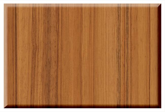 Столешница прямоугольная Werzalit Woodart настоящий тик 700х1200х20.5 мм