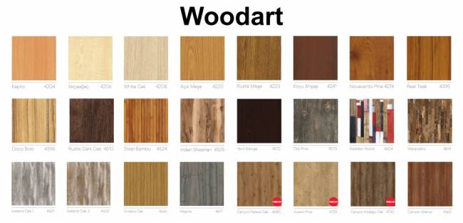 Столешница прямоугольная Werzalit Woodart каньонский орех 600х1100х18 мм