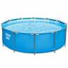 Каркасный бассейн Steel Pro Max 366х100см, 9150л, фил.-насос 2006л/ч, лестница