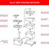 Ящик HILST Outdoor Box Plus (с делителями)