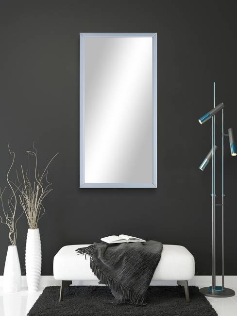 Зеркало настенное Ника серый 119,5 см x 60 см