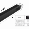 Решетка Kratki Люфт графитовая 9x40