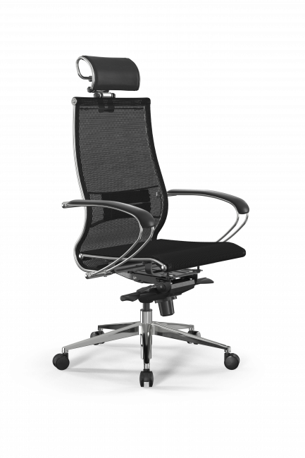 Кресло Samurai L2-5K - TS /Kc00/Nc00/K2cL/H2cL-3D(M06.B32.G11.W03), черный плюс