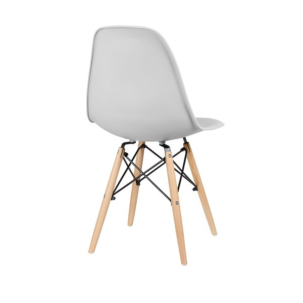 Стул дизайнерский "EAMES DSW" , серый 