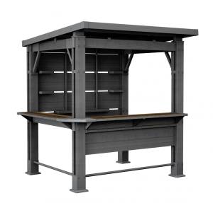 Беседка "Бар" Bar Gazebo Graphite