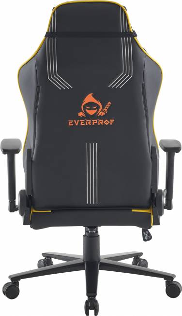 Геймерское кресло Everprof Rapid Экокожа Желтый
