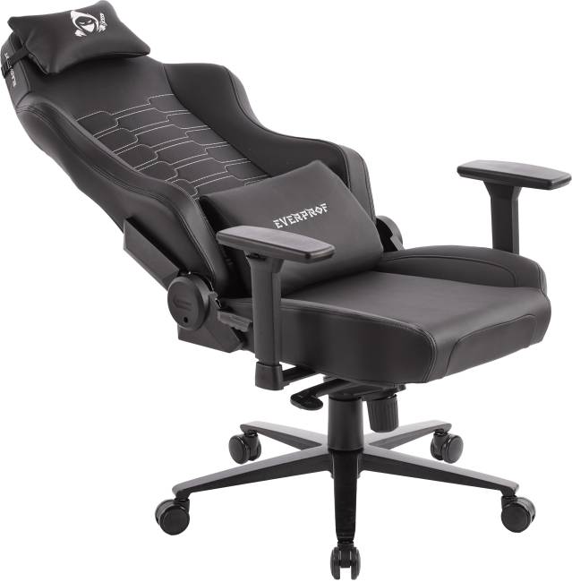 Геймерское кресло Everprof Blackshot Экокожа Черный