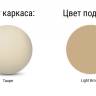 Кресло пластиковое с подушками Portofino Lounge бежевый, светло-коричневый 900х800х690 мм